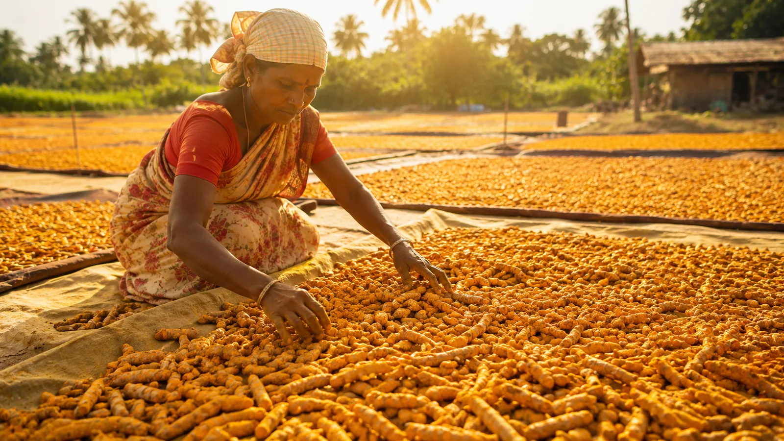 Spice sourcing at Erode